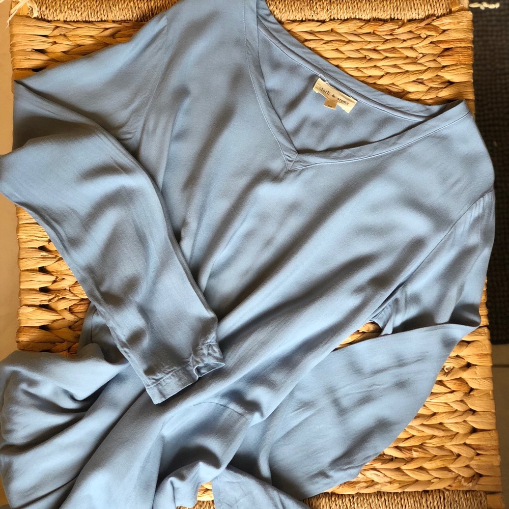 Anthropology Navy Dress - Cloth & Stone